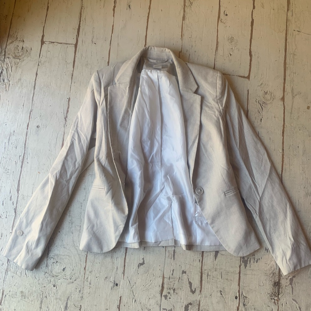 Lined H&M blazer